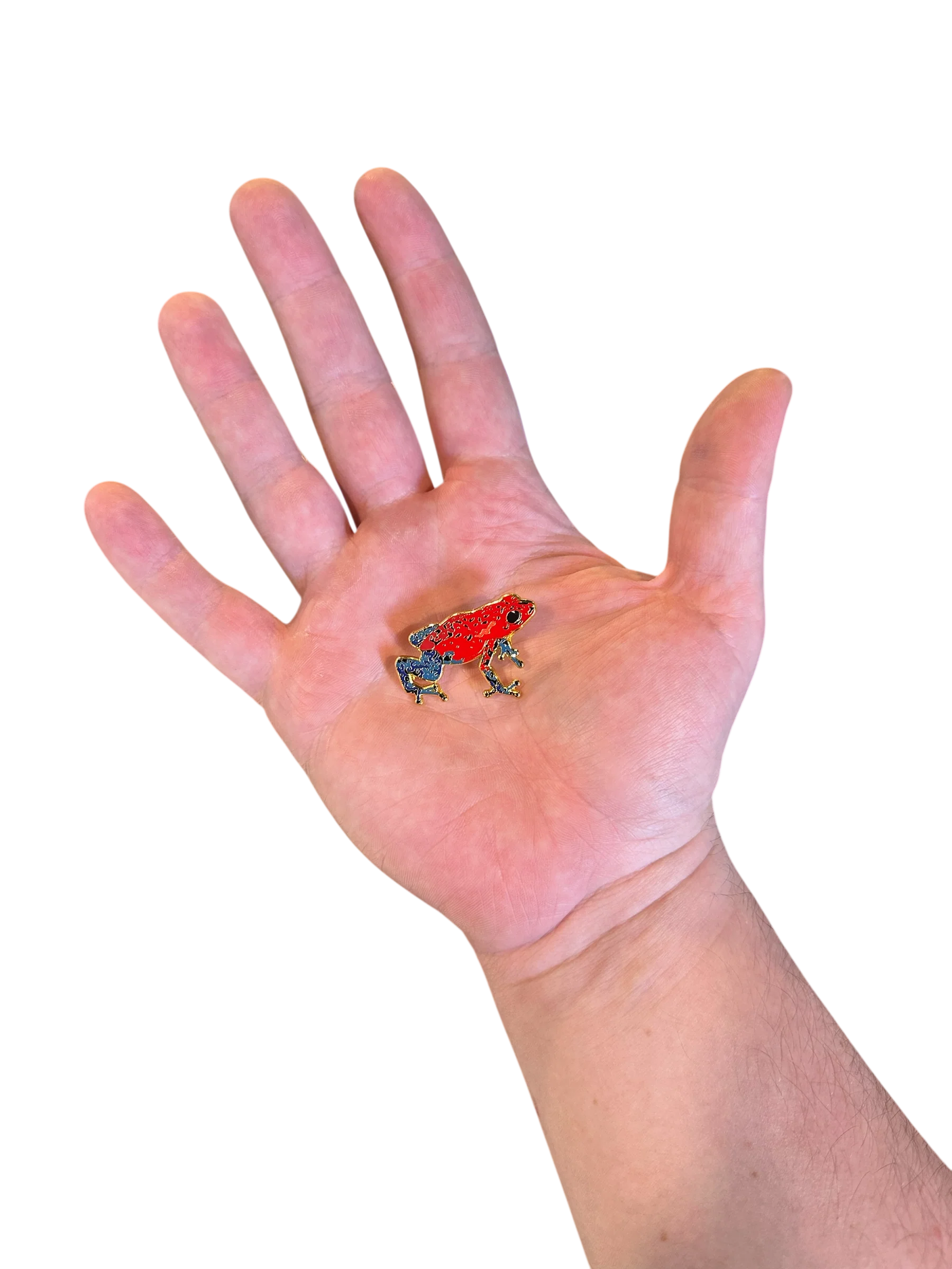 Enamel Pin - Strawberry Poison Frog - Image 2