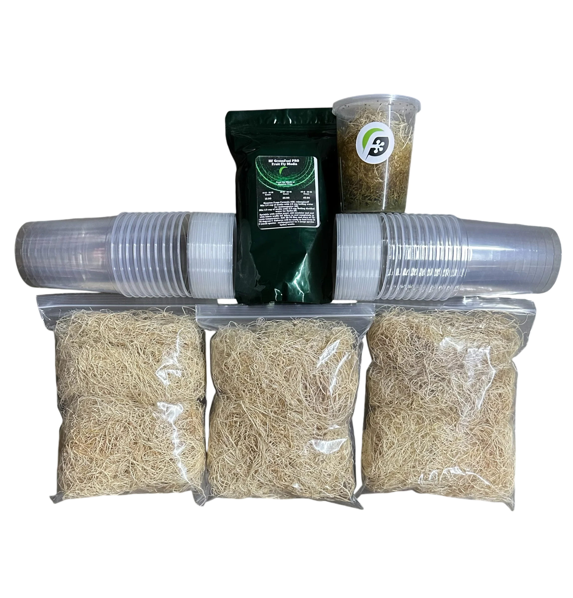 FrogDaddy Complete HF GreenFuel PRO Fruit Fly Culturing Kit - Image 5