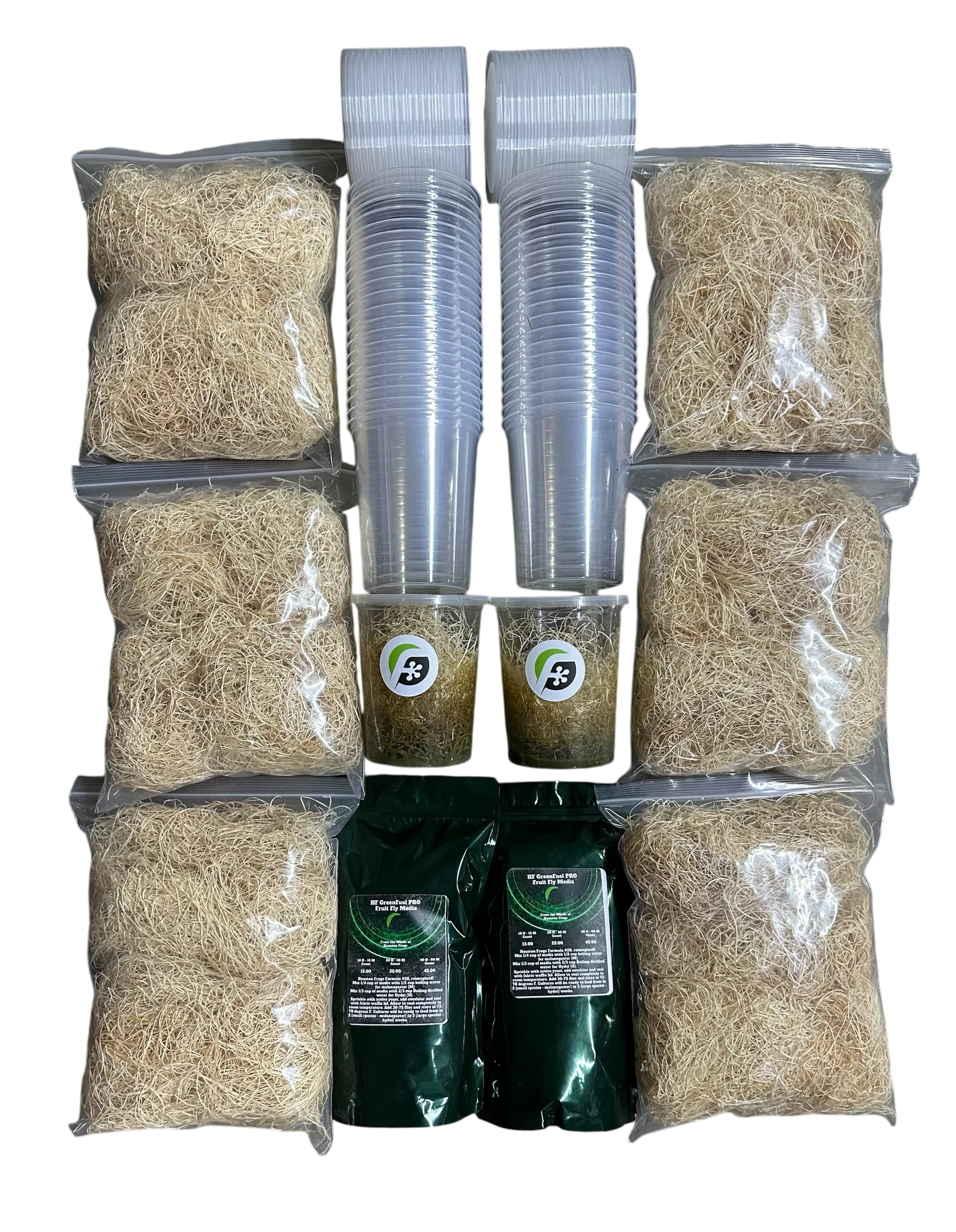 FrogDaddy Complete HF GreenFuel PRO Fruit Fly Culturing Kit - Image 6