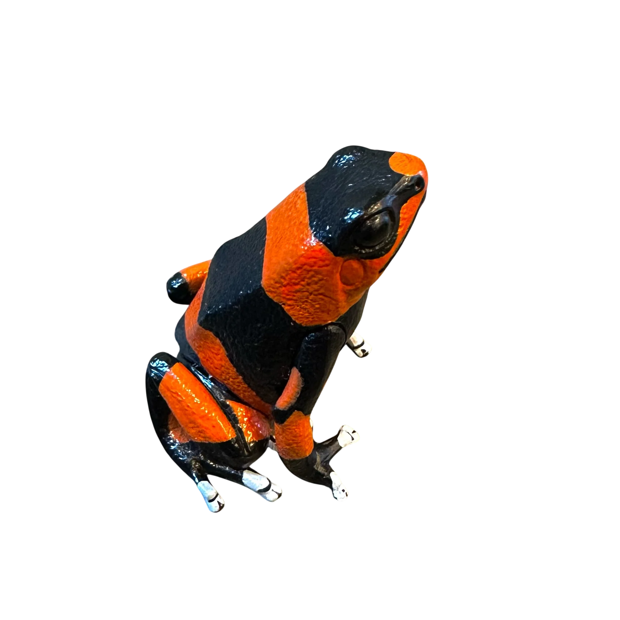 Hyper-Realistic Figurine - Oophaga lehmanni “Red Orange”