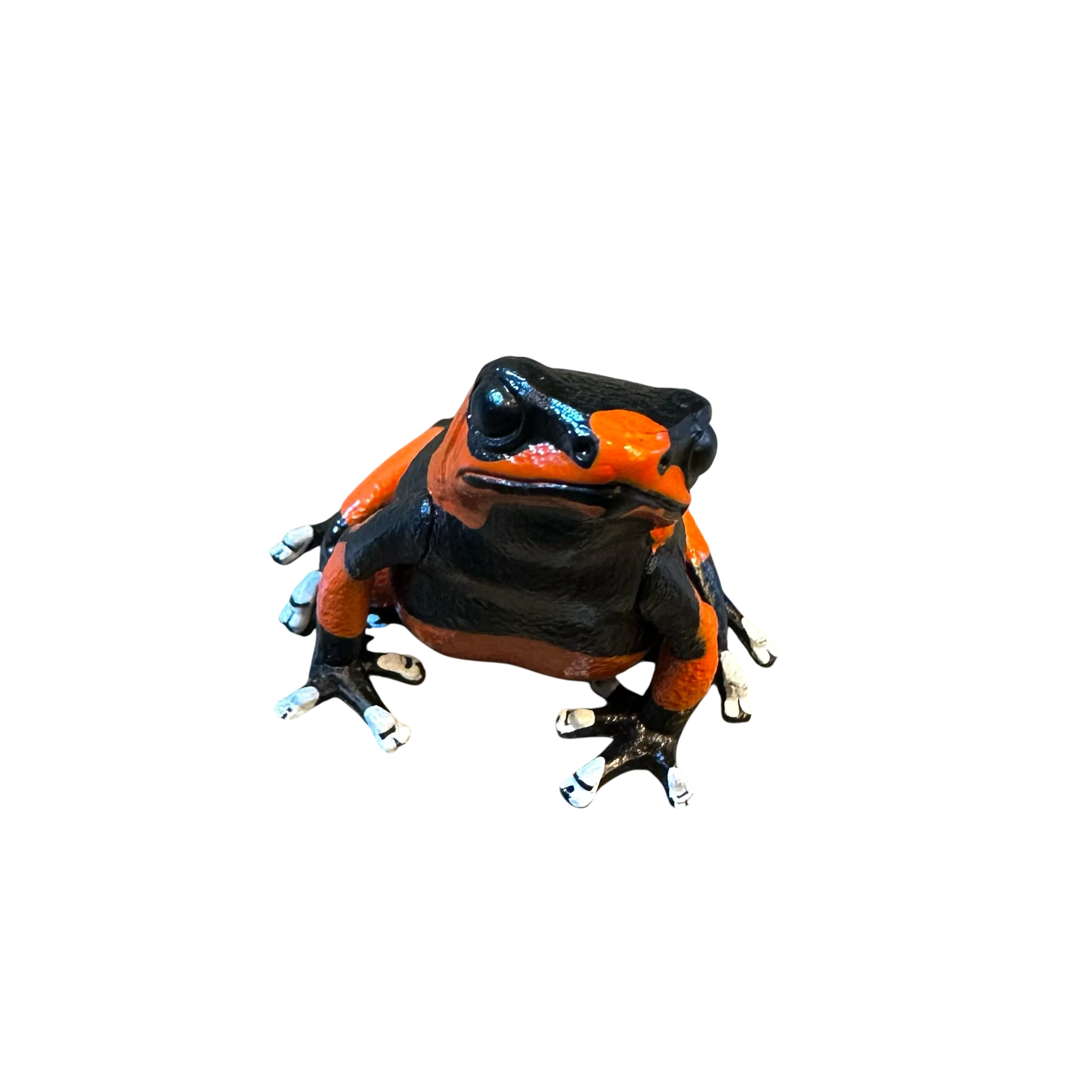 Hyper-Realistic Figurine - Oophaga lehmanni “Red Orange” - Image 2