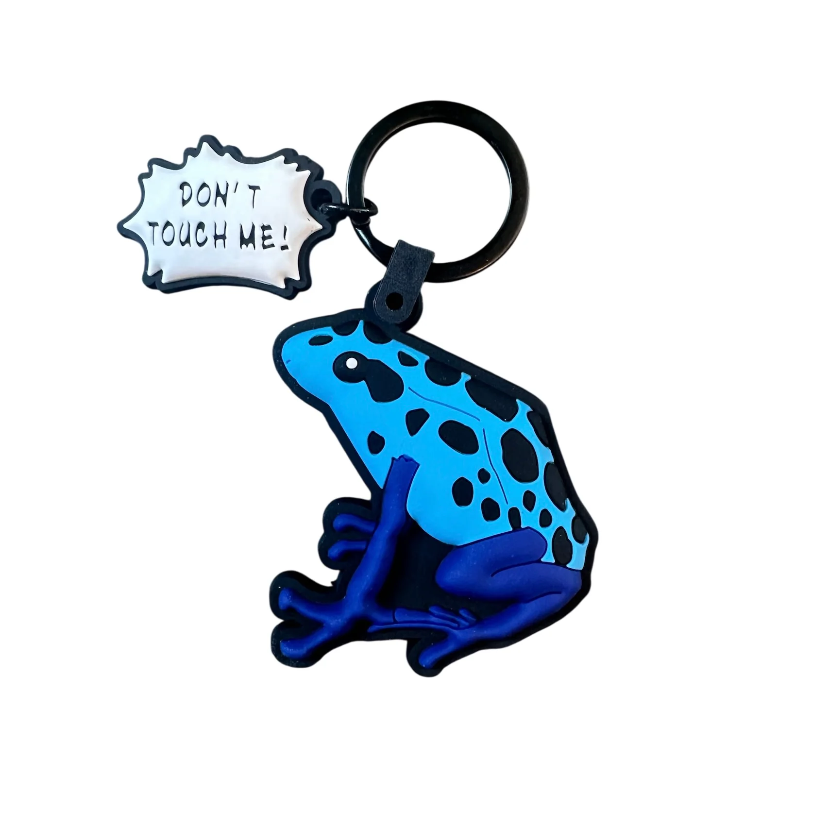 Luggage Tag - Blue Poison Frog