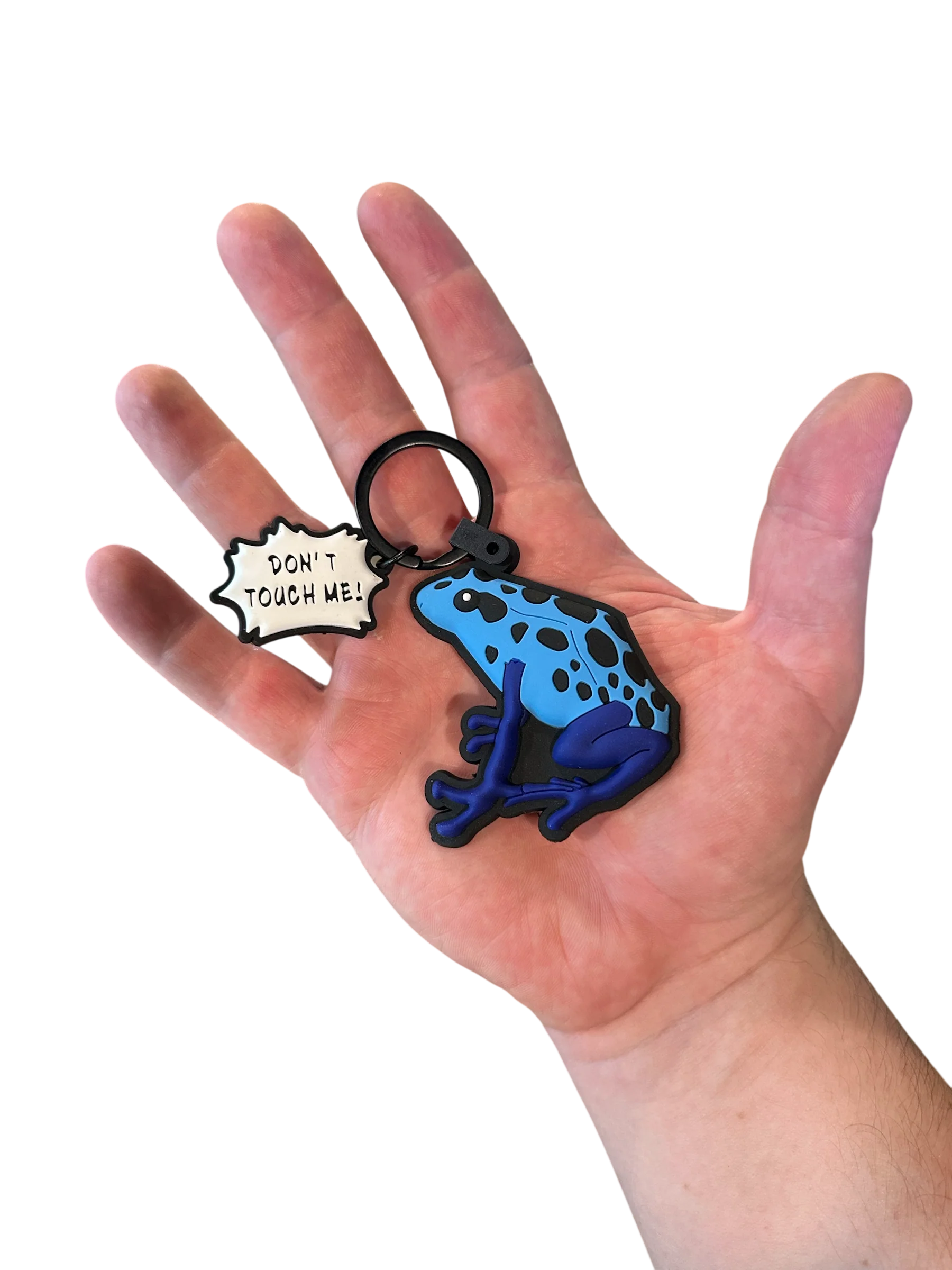 Luggage Tag - Blue Poison Frog - Image 2