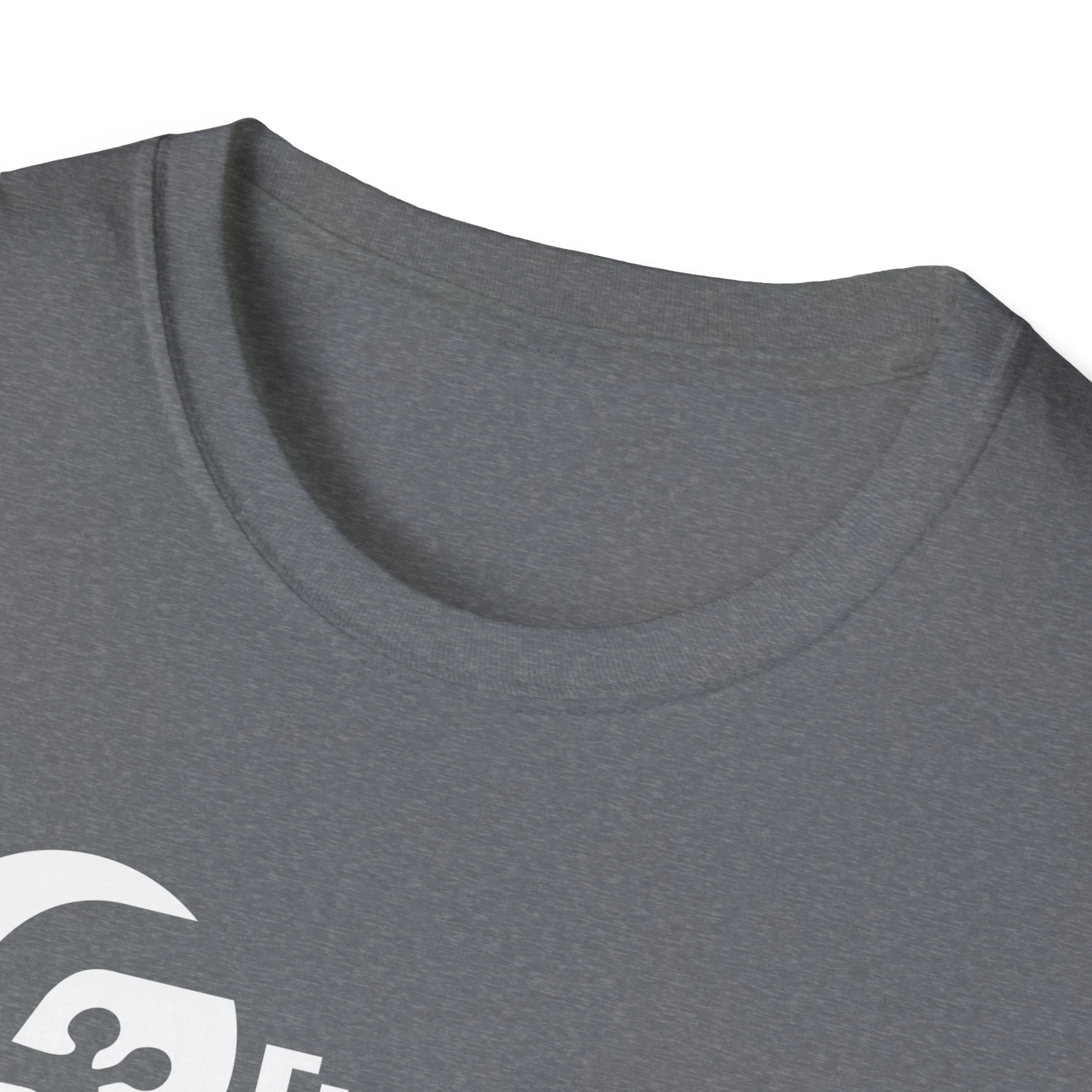 White Logo Unisex Softstyle T-Shirt - Image 26