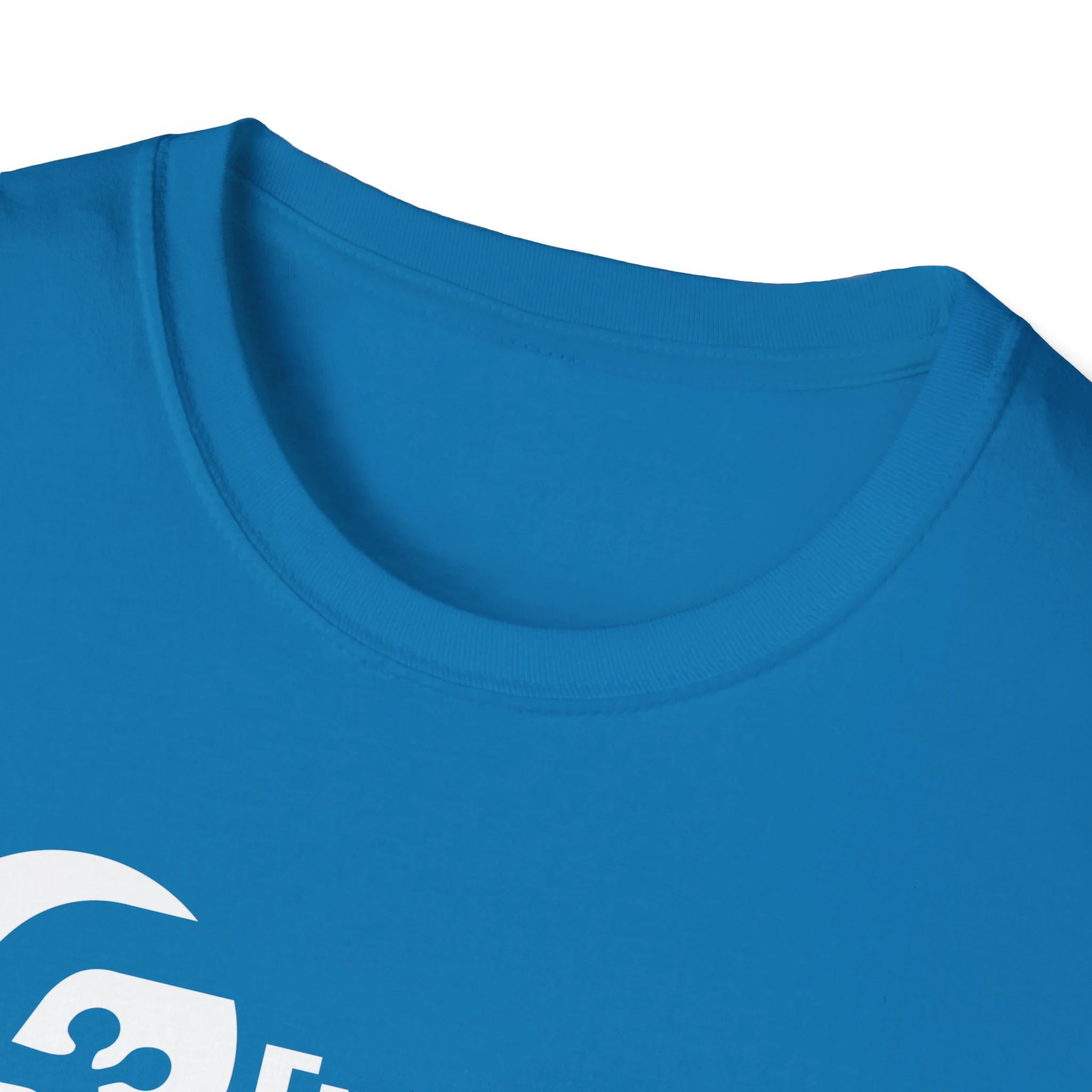 White Logo Unisex Softstyle T-Shirt - Image 36