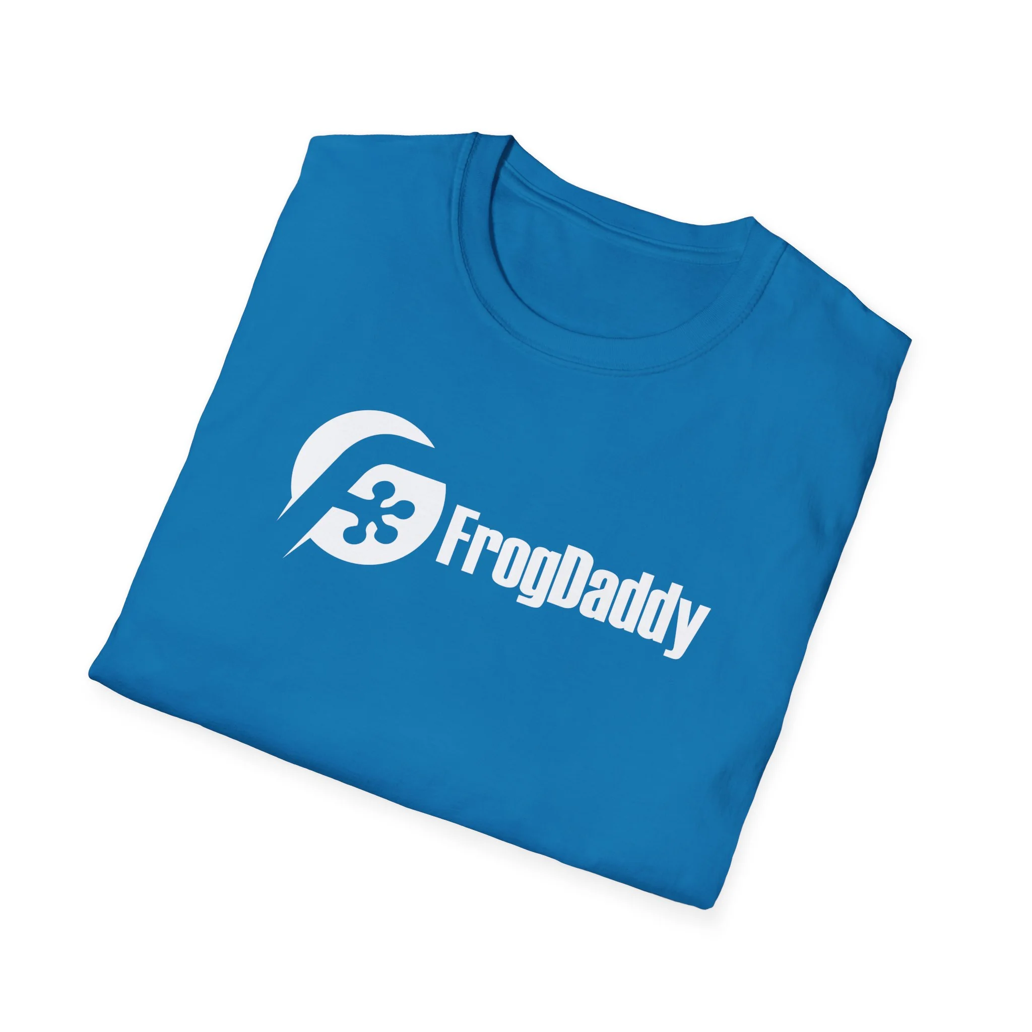 White Logo Unisex Softstyle T-Shirt - Image 37