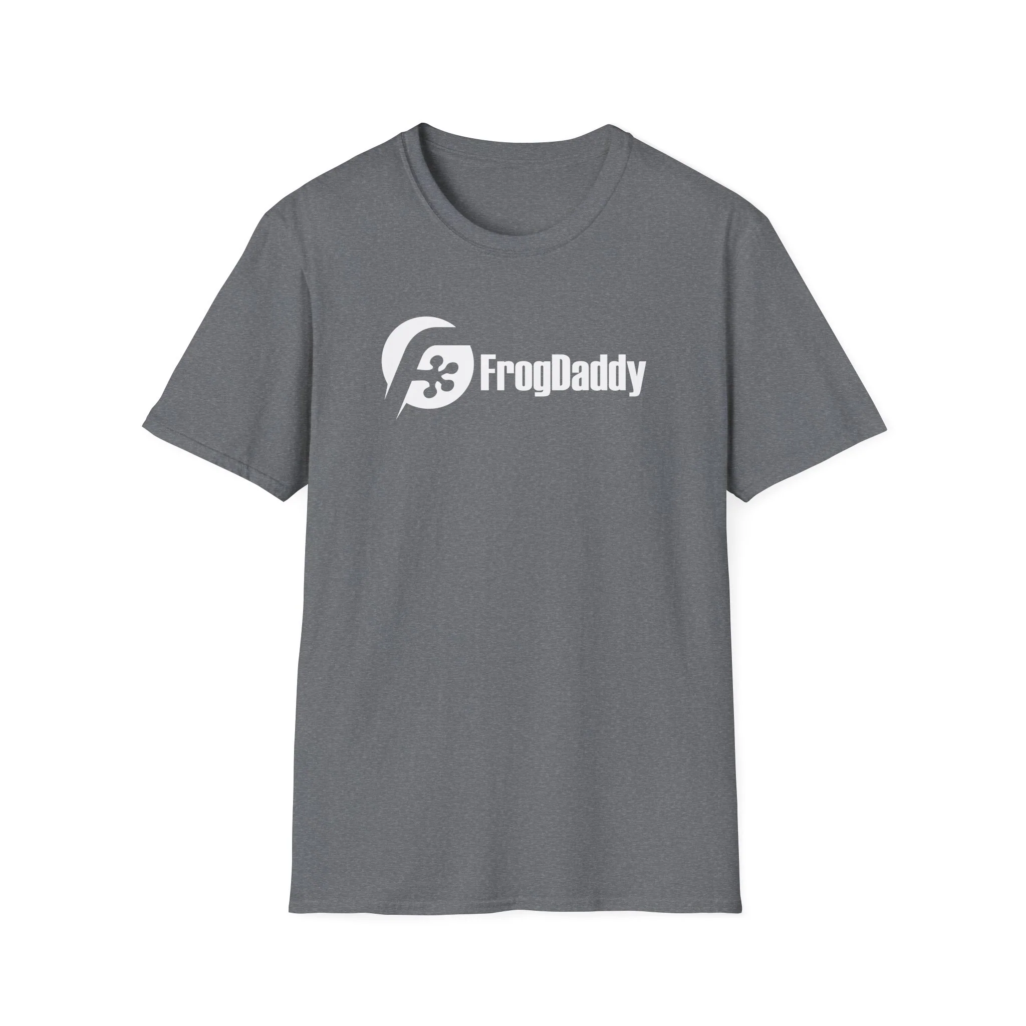 White Logo Unisex Softstyle T-Shirt - Image 4
