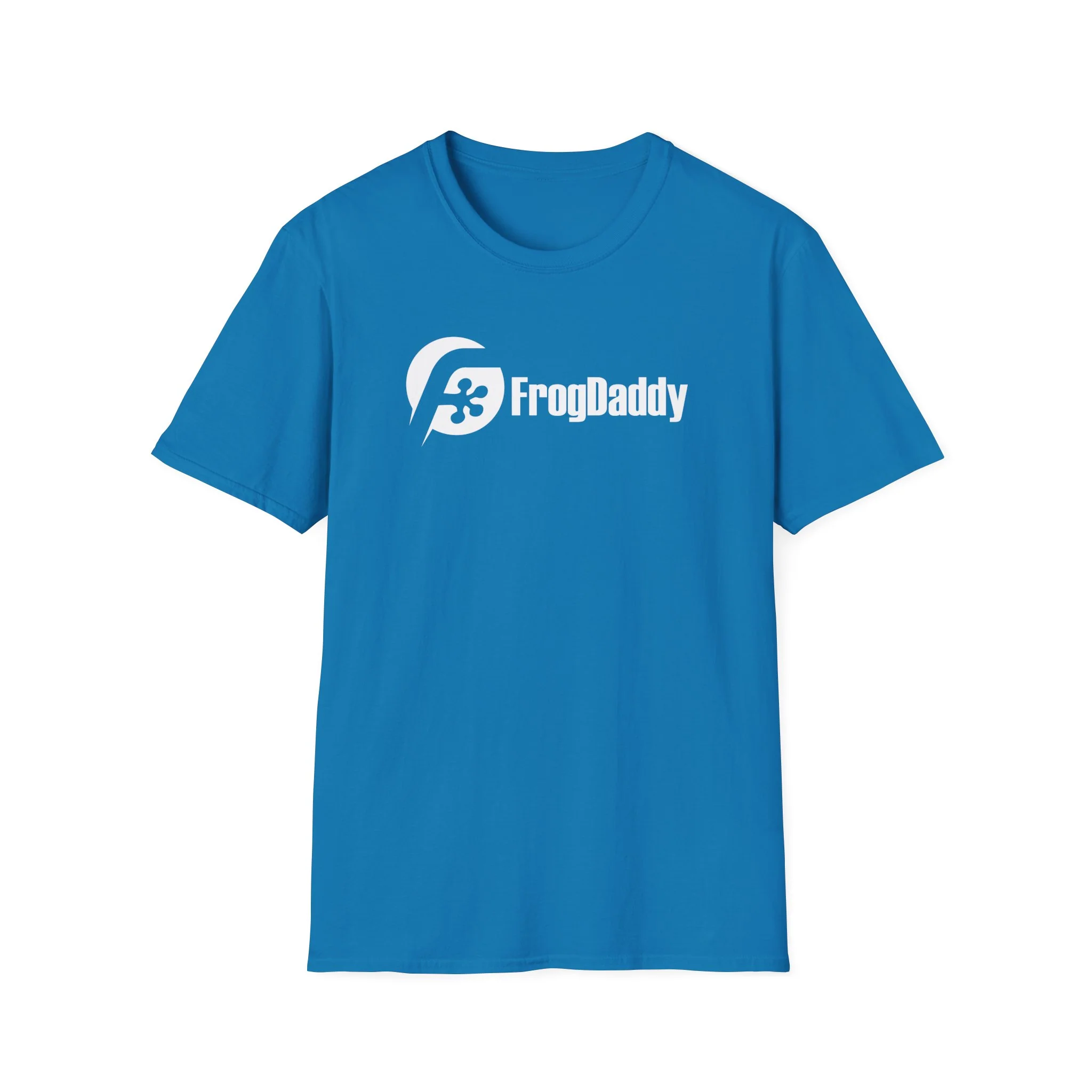 White Logo Unisex Softstyle T-Shirt - Image 6