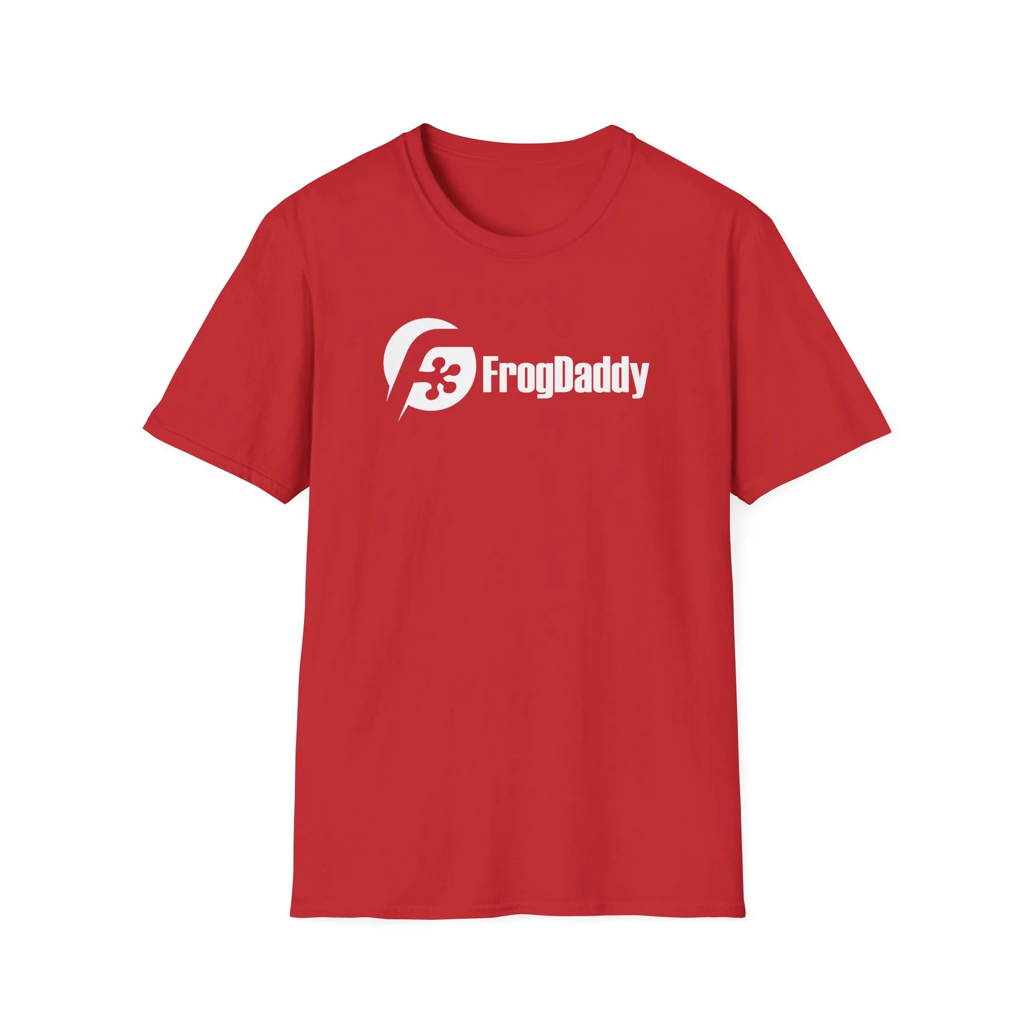 White Logo Unisex Softstyle T-Shirt - Image 9